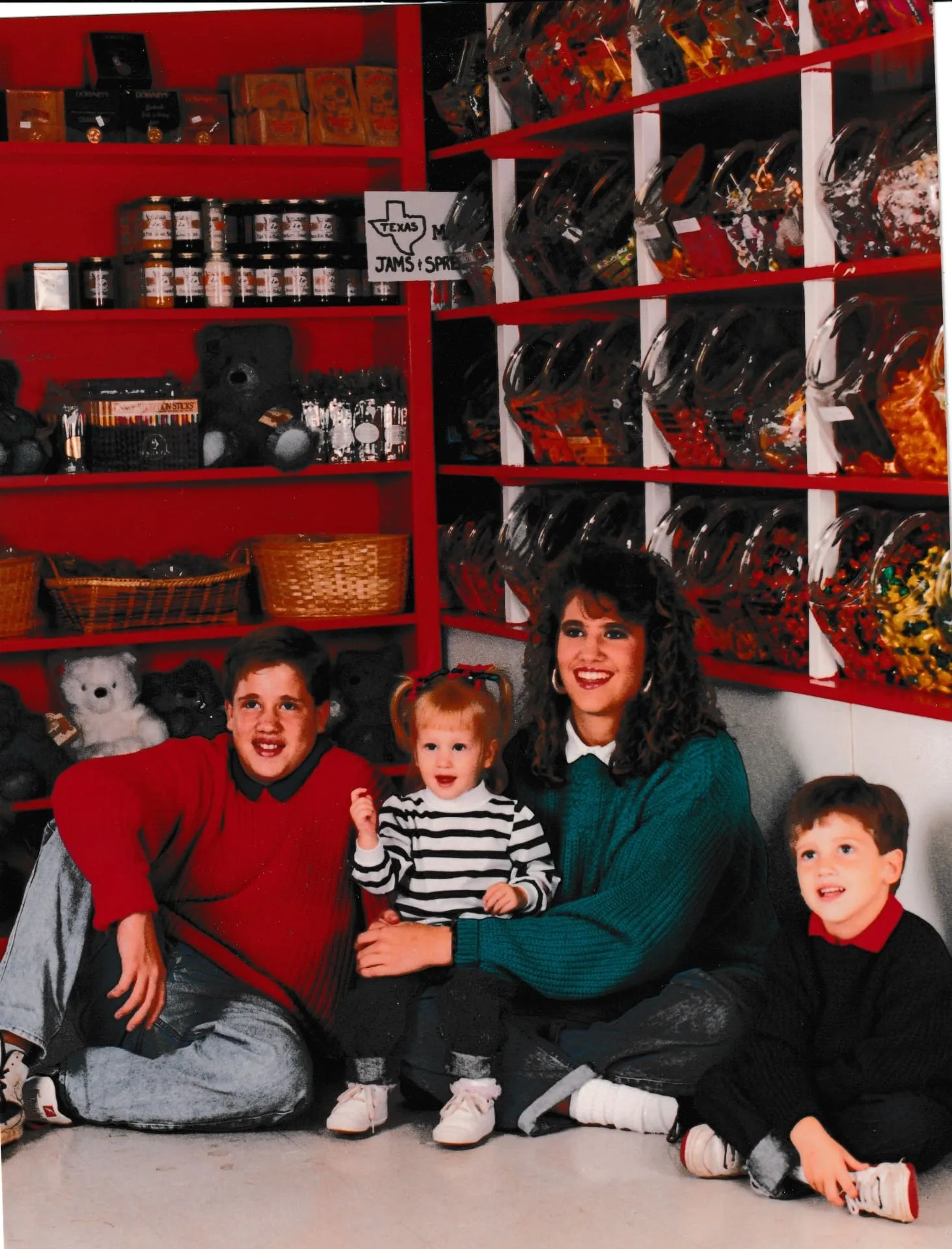 Family in the Old Store