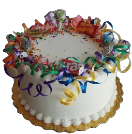 Festive decoration cake design